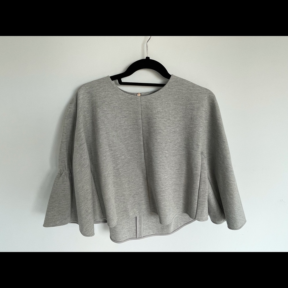 Tibi grey top. Size L